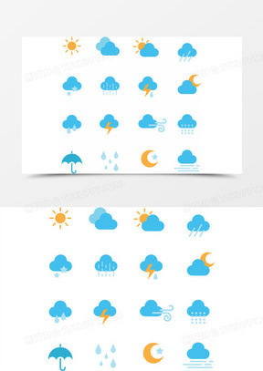 最新天气符号图片大全,最新天气符号图片大全，如何获取与使用指南